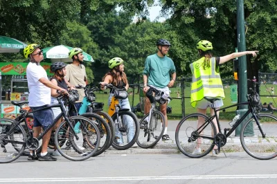 Feel the rhythm of new york city on a guided central park bike tour, from strawberry fields to bethesda fountain. small group, all gear included, bookable daily.