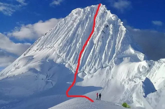 16 giorni di scalate a Nevado Pisco e Alpamayo da Huaraz