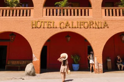 Feel the spirit of todos santos on a day trip with camel ranch visit, artisan carpet demo, hotel california stop, mexican buffet lunch & tequila tasting. includes pickup.