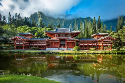 Descubra oahu em um tour completo com visita ao templo byodo-in, almoço na north shore, tartarugas marinhas e a famosa dole plantation. inclui transporte em waikiki e guia local.