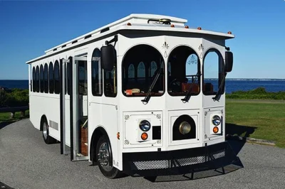 Feel the charm of newport’s gilded age on a scenic trolley ride, see famous mansions, ocean drive, and the cliff walk. includes pickup at newport transit center.