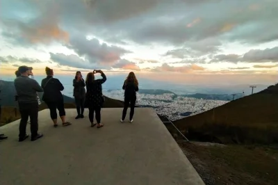 Stand on the equator, try quirky science tricks at intiñan solar museum, and ride quito’s cable car for city and volcano views. private tour with pickup included.