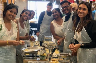 Feel the warmth of bologna as you roll pasta, sip wine, and laugh with locals in a small group cooking class. includes hands-on lessons, lunch, and drinks.