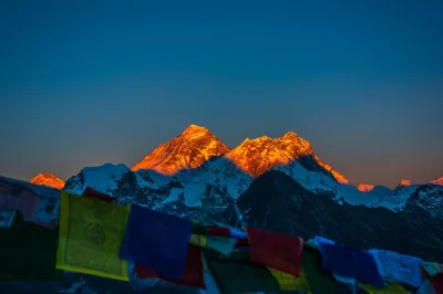 Feel the altitude, meet sherpa locals, and trek from lukla to everest base camp with a certified guide. includes flights, meals, porters, and hotel pickup.