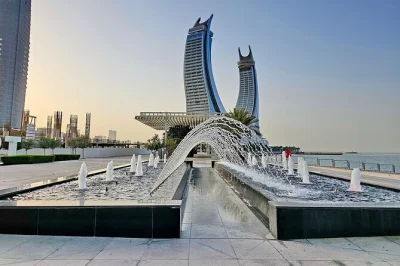 Feel doha’s pulse on a guided city tour with souq waqif, katara village, the pearl & corniche. includes hotel or airport pickup, air-conditioned ride & drinks.