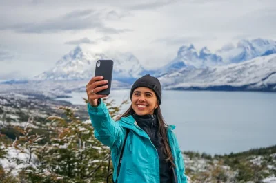 Feel the wild air of torres del paine on a full-day trip from puerto natales, with panoramic lake viewpoints, local guide, and snack included. pickup provided.