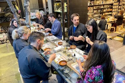 Feel the art of kintsugi in tokyo, guided by master taku or his team. repair pottery with gold, take home your piece, and enjoy a hands-on cultural class.