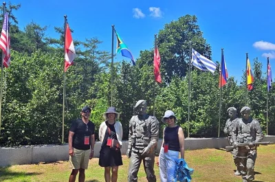 Feel the tension and hope at the korean dmz on a day trip from seoul. walk the 3rd tunnel, gaze into north korea, cross heroes bridge. includes pickup & local guide.