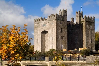 Feel the wind at the cliffs of moher, wander ennis’ lively streets, and explore bunratty castle with entry included. early departure from dublin, lunch stop, local guide.