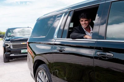 Step off your flight in cancun & slide into a private suv with cold beers, wifi, facial towels & a local rep waiting for you. includes pickup & one-way ride.