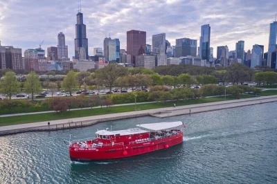 Step aboard a retired chicago fireboat for a river and lake cruise, hear real stories from local guides, and see city architecture up close. includes onboard bathrooms.
