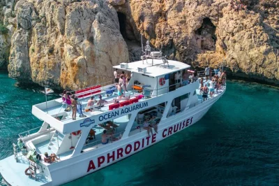Swim with turtles, snorkel in the blue lagoon, and explore hidden chapels on a small-group cruise from protaras. includes swim stops, wifi, and all fees.