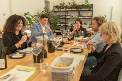 Let vienna surprise you with a guided austrian wine tasting—six regional wines, local cheeses, and stories in a cozy historic setting. includes all tastings.