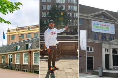 Step into amsterdam’s jewish quarter on a walking tour with a local guide. visit the anne frank house, holocaust memorial, and resistance museum. includes pickup.