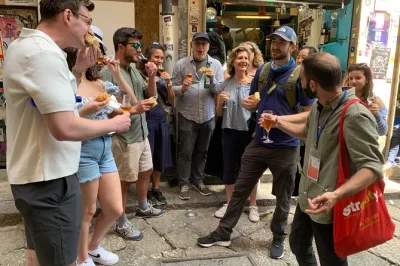 Follow a local through palermo’s capo & vucciria markets, taste arancini, panelle, cannoli or gelato, and try “pani ca’ meusa” with drinks included. small group.