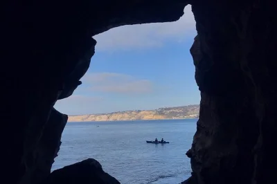 Feel the pacific breeze as you kayak la jolla’s sea caves, spot sea lions & dolphins, and paddle through kelp forests with a local naturalist. includes tandem kayak & gear.