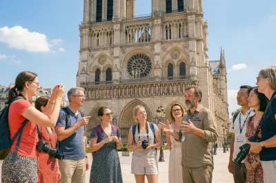 Parigi, notre dame: scopri la facciata con una guida locale, ascolta storie secolari e visita la cattedrale in autonomia. tour guidato e ingresso gratuito inclusi.