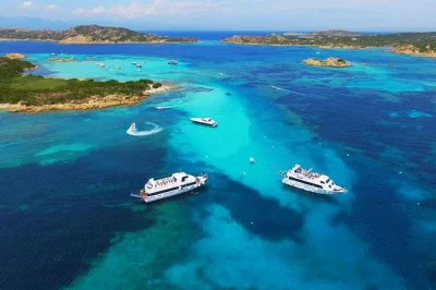 Découvrez l’archipel de la maddalena en bateau depuis palau, avec baignades à spargi et budelli, déjeuner de pâtes préparées par un chef, et équipage local. assurance incluse.