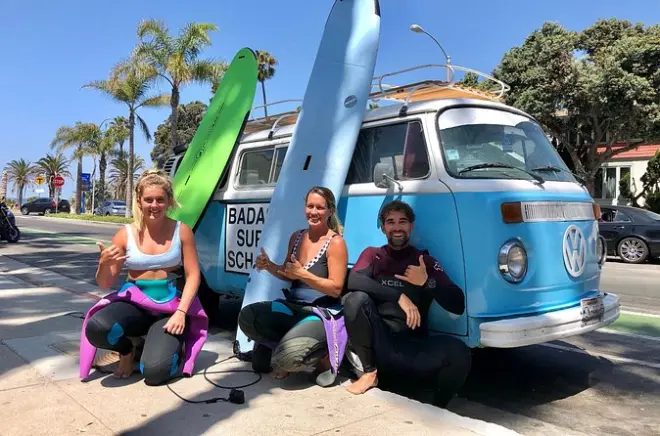 Lección privada de surf para principiantes en Santa Monica: 2 horas