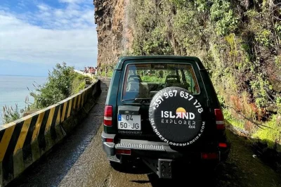 Madeira, cabo girão, piscine vulcaniche di porto moniz: tour in 4x4 con tetto aperto, pranzo tipico, degustazione di poncha e pick-up in hotel incluso.
