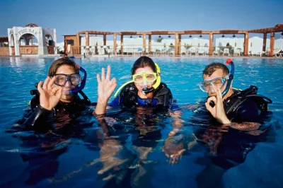 Feel the thrill of your first scuba dive in sal, cape verde. learn basics with a padi pro, practice in calm waters, then dive by boat—includes equipment & pickup.