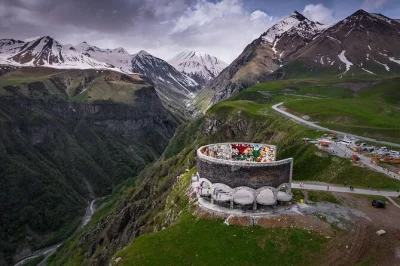Feel the wild caucasus on a kazbegi, gudauri & ananuri day trip from tbilisi. explore mountain churches, taste honey & chacha, with pickup and local guide.