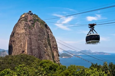 See christ the redeemer, ride sugarloaf’s cable car, and wander rio’s colorful selarón steps on a guided day tour. includes hotel pickup, entry fees, and buffet lunch.