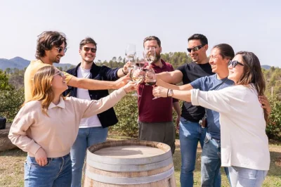 Feel the spirit of montserrat with a guided monastery tour, farmhouse lunch with wine pairing, and a visit to a family-run winery. includes transport from barcelona.