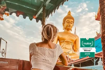 Feel bangkok’s canal life by longtail boat, see big buddha up close, explore a local artist village, and end at the city’s famous flower market. includes guide & water.