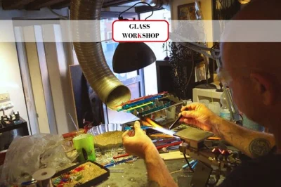 Step into a real venetian studio for a hands-on glass artwork class with massimiliano caldarone. create your own piece, take it home, and get a discount on his art.