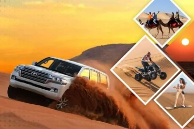 Feel the thrill of dune bashing near doha, ride camels at sealine beach, try sandboarding and visit khor al-udaid. includes pickup, water, and a local guide.
