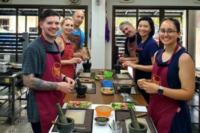 Chop, taste, and laugh your way through a hands-on thai cooking class in phuket. includes local market tour, lunch, and round-trip hotel pickup.