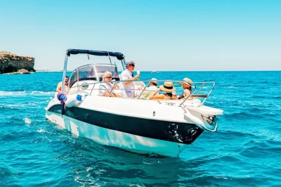 Feel the sea breeze on a polignano a mare boat tour—explore glowing caves, swim in emerald water, and enjoy an italian aperitif. includes snorkeling gear.