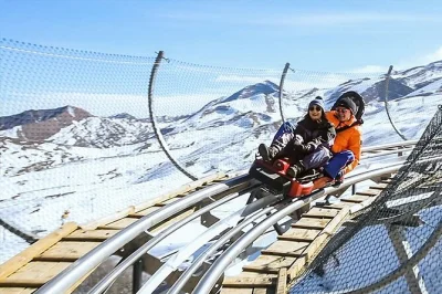Feel the colors of khizi’s candy cane mountains, taste real azerbaijani cuisine in quba, and ride the shahdag mountain coaster—all with pickup included.