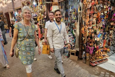 Let marrakech wake you up with its colors, stories, and the scent of mint tea. see bahia palace, souks, and jewish quarter in a small group with local guide.