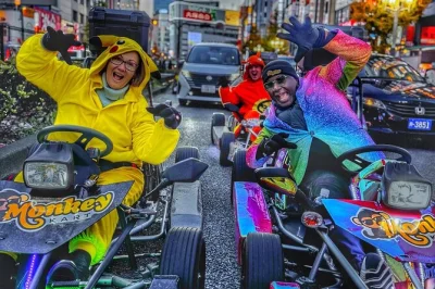 Feel tokyo’s streets up close in a go kart tour from shibuya to shinjuku, with local guide, costumes, and photos included. book your spot for this unique ride.