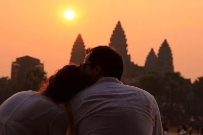 Wake up early for angkor wat’s sunrise, explore ancient temples by jeep, enjoy cambodian breakfast & lunch, and travel with a local guide—includes pickup.