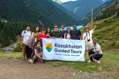 Feel the wild beauty of kolsai & kaindy lakes and charyn canyon in one packed day from almaty. includes home-cooked lunch, local guide, and all park fees.