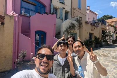 Acorde em barcelona, tome café em girona e almoce à beira do mar em collioure, frança. inclui van privativa, guia local e tempo livre para explorar.