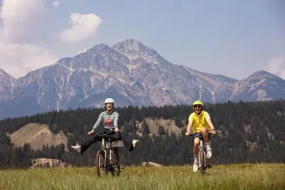 25 km E-Bike Tour Jasper: Gletscherseen & Wildtiere