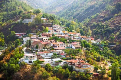 Feel the spirit of cyprus with a day trip to troodos mountains, omodos village, halloumi tasting, and local wine—includes air-conditioned transport.