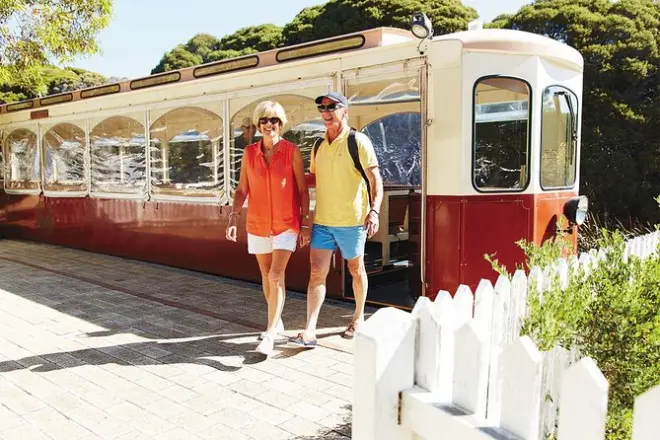 Rottnest Island visite du train et des tunnels d’Oliver Hill