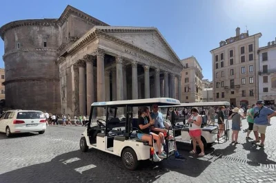 Scopri roma in golf cart, lancia una moneta alla fontana di trevi e impara a fare la pizza con una guida locale, snack inclusi.