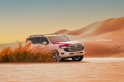 Feel the abu dhabi desert come alive with dune bashing, camel rides, sandboarding, a bbq buffet dinner, and live shows. includes pickup and local guide.