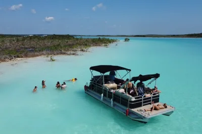 Let bacalar’s lagoon surprise you—sail by pontoon, swim in cenotes, float the pirate channel, and snack on fruit with a cold beer. includes local guide and drinks.