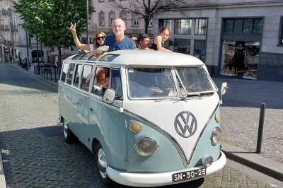Step into porto’s colorful streets in a classic vw kombi, see livraria lello, clérigos tower & local markets, with stops for photos and stories along the way.