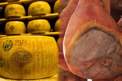 Follow real cheese makers in parma, taste aged parmigiano reggiano and prosciutto di parma, and sip local wine. includes pickup and all tastings.