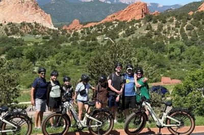Feel the wind on an e-bike tour through manitou springs and garden of the gods, with mineral springs tasting and local stories. includes bike, helmet, and guide.