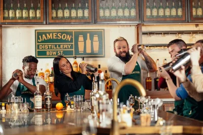 Step inside dublin’s jameson distillery bow st. for whiskey tastings, cocktail classes, and secret rooms—includes local guide and exclusive access options.