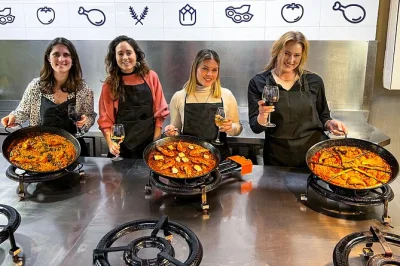 Start at valencia’s central market, pick fresh paella ingredients, join a hands-on cooking class with wine tasting, and enjoy local tapas—all with a friendly guide.